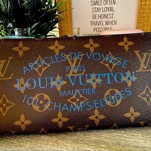 LV LIMITED EDITION GRAND BLEU MONOGRAM IKAT INSOLITE WALLET
